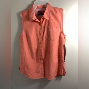 Xcaster Outdoor  Womens Sleeveless Shirt Medium UPF  Sun Protection NWT